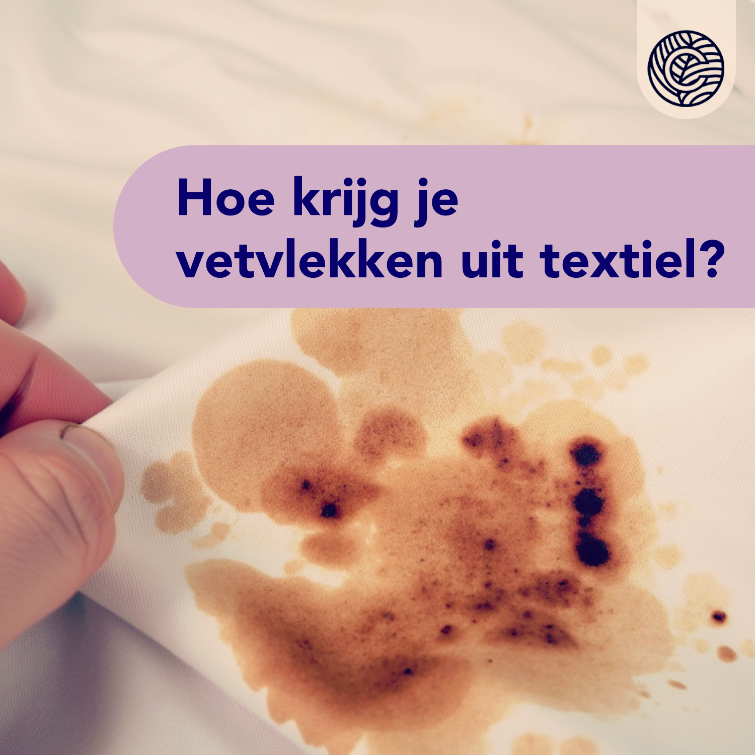 Vetvlekken uit kleding halen doe je zo!