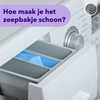 wasmachine zeepbakje schoonmaken