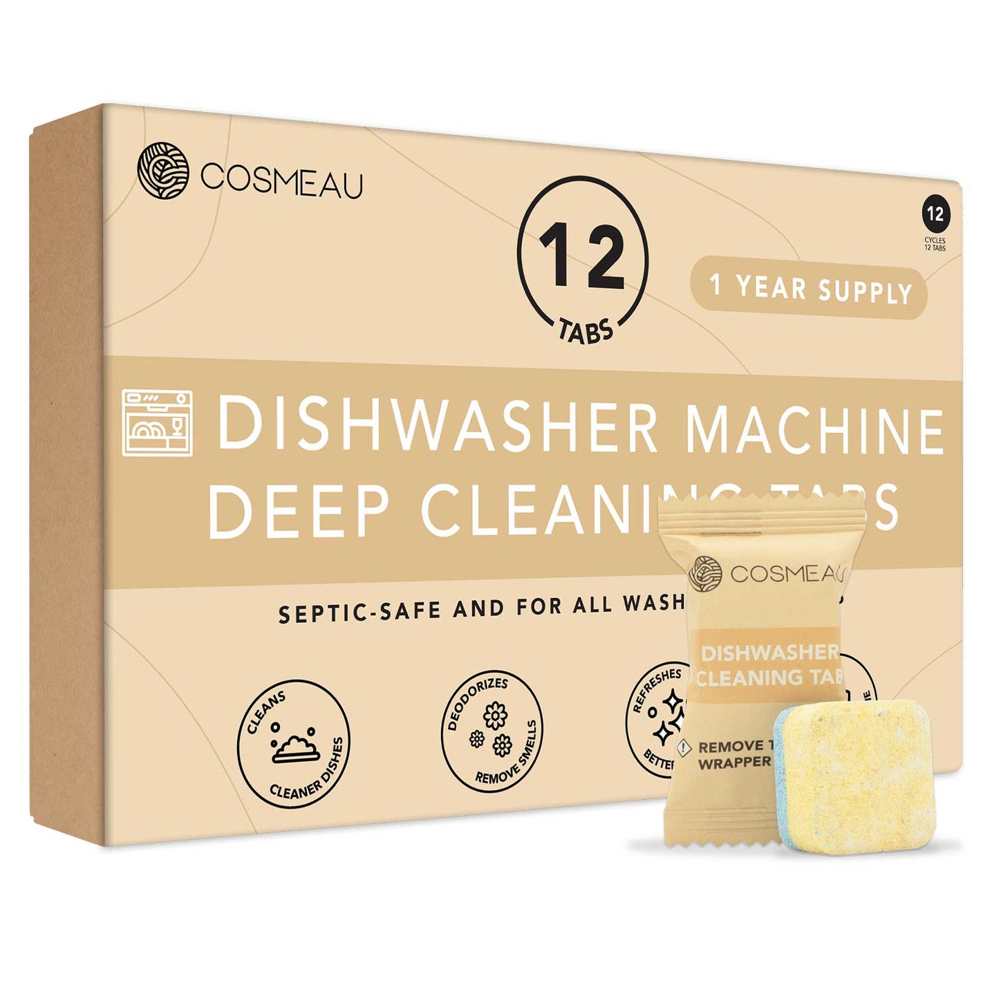 Dishwasher Deep Cleaning Tablets