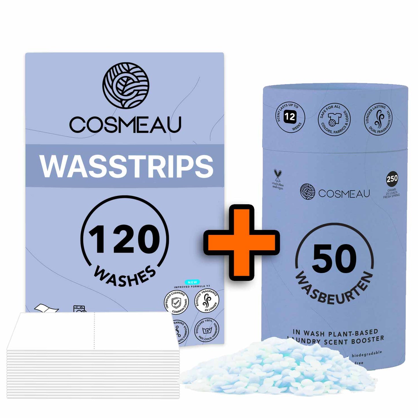 Sea Breeze Laundry Strips + Free Scent Beads