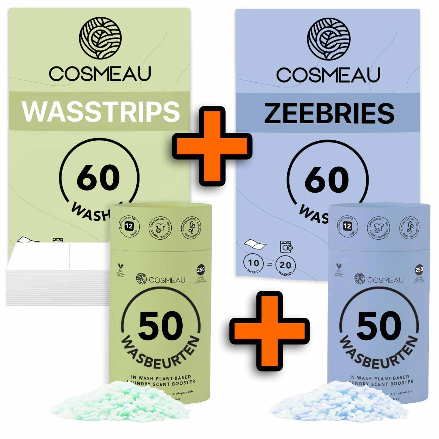 Value Pack Laundry Strips + Scent Boosters 120 Loads