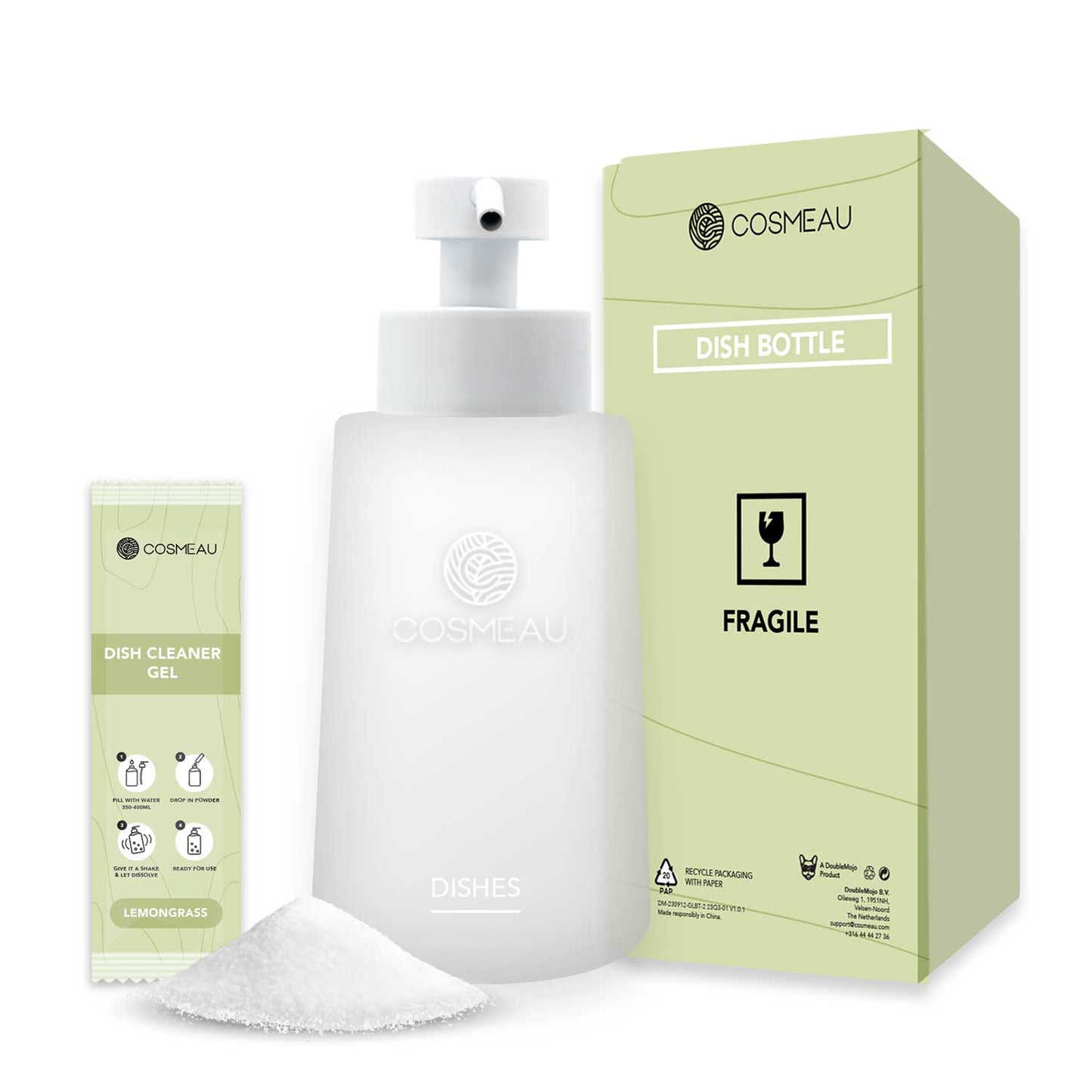 Dish Soap Dispenser Glass