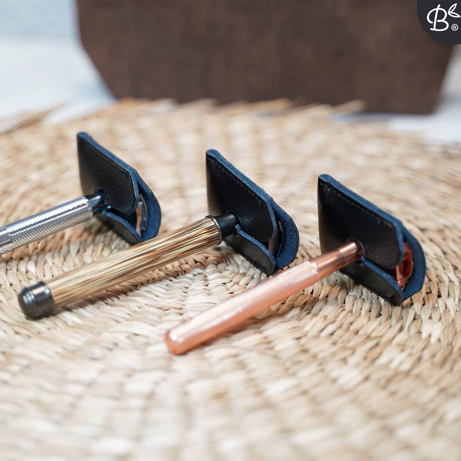 Safety Razor Leather Cover