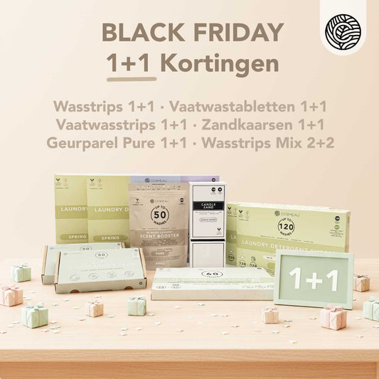 ‼️ Black Friday: 1+1 Acties — November 2025