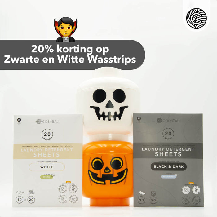 🧛‍♀️ Achtung Dracula – Halloween-Rabatt auf schwarze und weiße Wachsstreifen – Oktober 2024