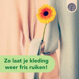 muffe geur uit kleding verwijderen