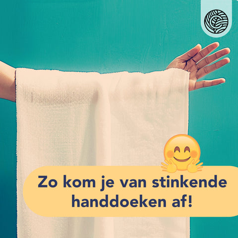 Stinkende handdoeken? Zo krijg je die geur eruit!