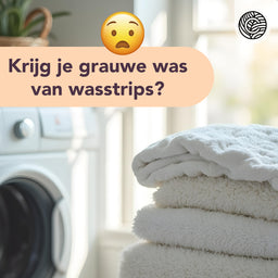 Wordt je witte was grauw met wasstrips?