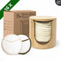 Bamboozy Wasbare Wattenschijfjes · 12x Dagelijks 4x Scrub · Met houder