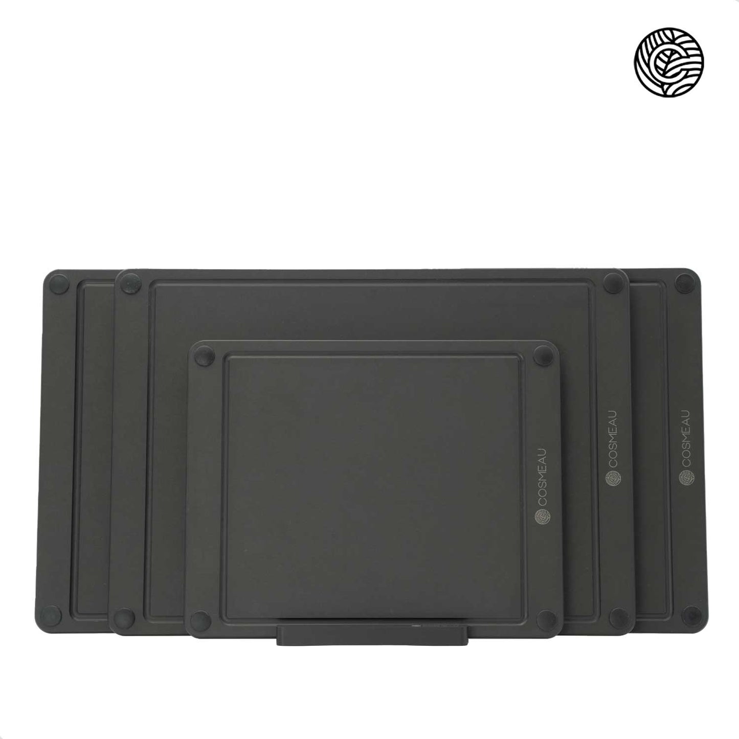 Snijplank Set 3 Stuks met Houder