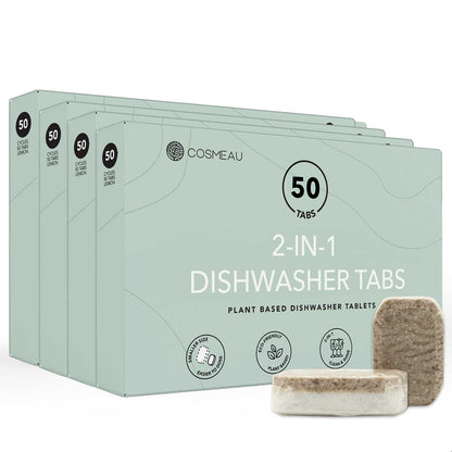 Megavoordeel Vaatwastabletten 4x50 Plantaardig