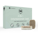 Dishwasher tablets 50 washes Plant-based