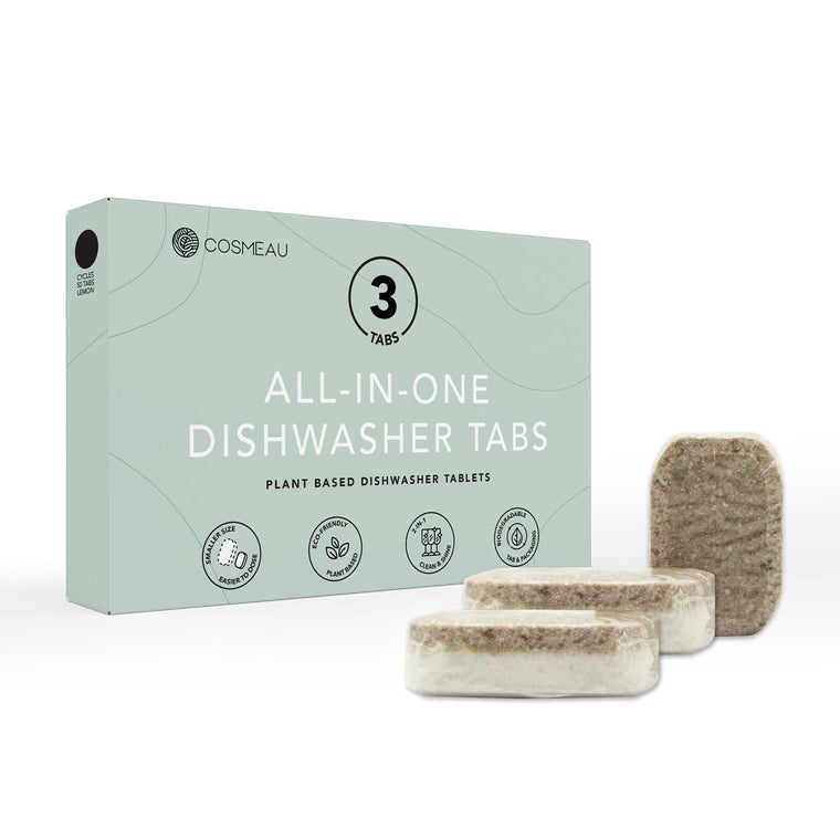 Sample Dishwasher tablets 3 washes Plant-based