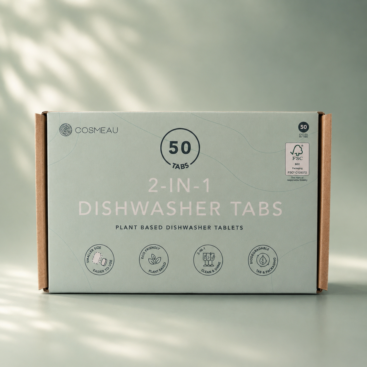 Dishwasher tablets, 50 washes