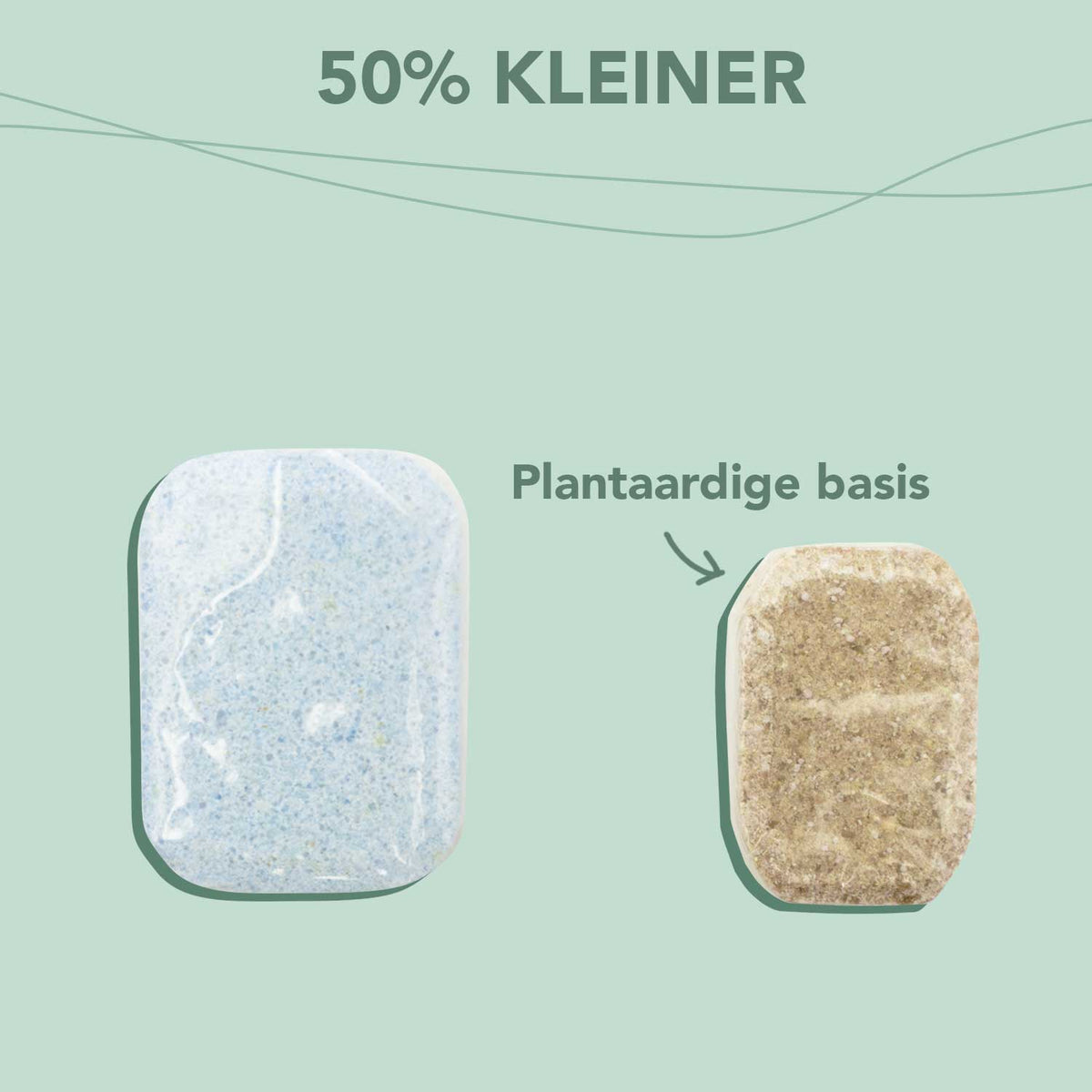 Dishwasher tablets 50 washes Plant-based