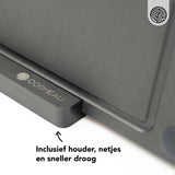De Ultieme Snijplank Set 3 Stuks met Houder