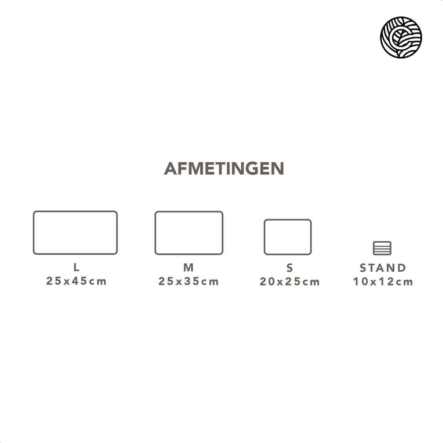 Snijplank Set 3 Stuks met Houder