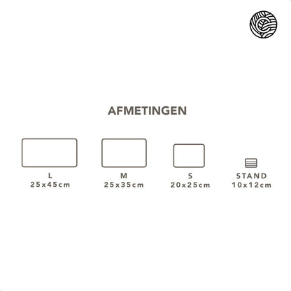 Snijplank Set 3 Stuks met Houder