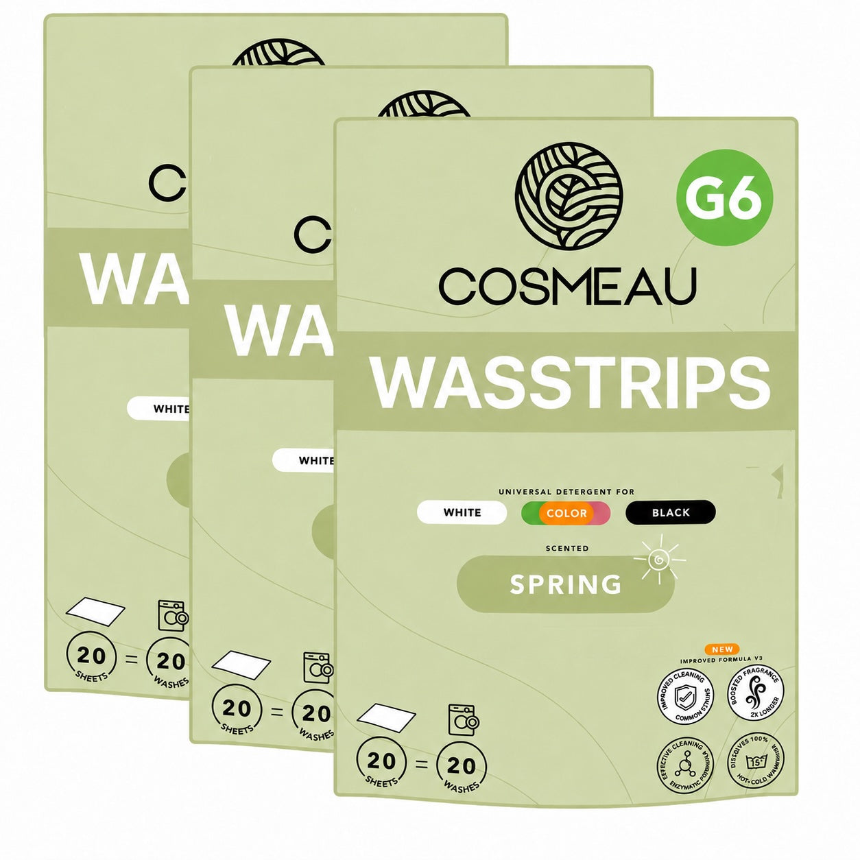 Wasmiddel Wasstrips G6