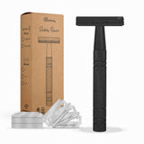Bamboozy Safety Razor Black Aluminium