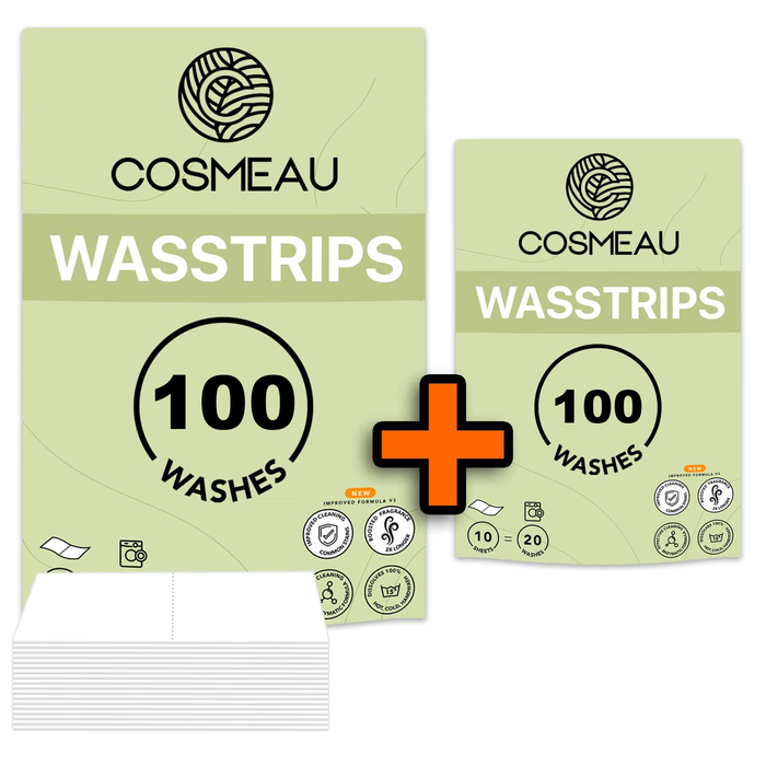 1+1 Gratis 200 Beurten Wasstrips Lentefris