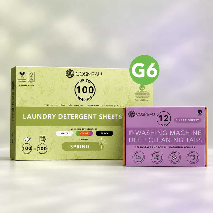 Wasstrips 100 + Wasmachine Diepreiniging | 20% bundelkorting