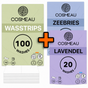 1+2 Gratis Zeebries + Lavendel Wasstrips