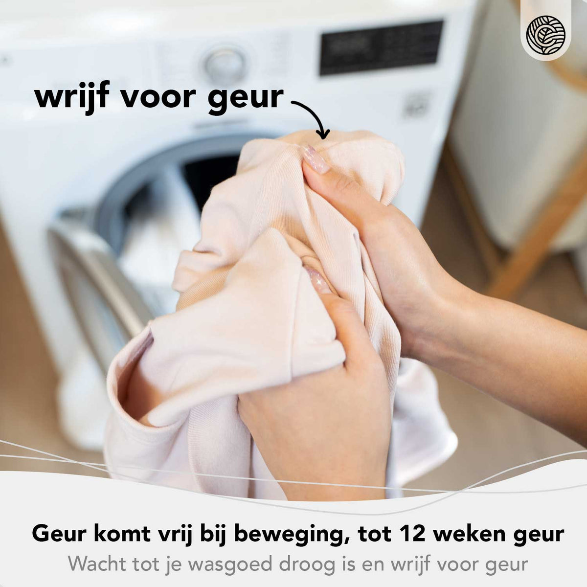 Clouds geur komt vrij bij wrijving