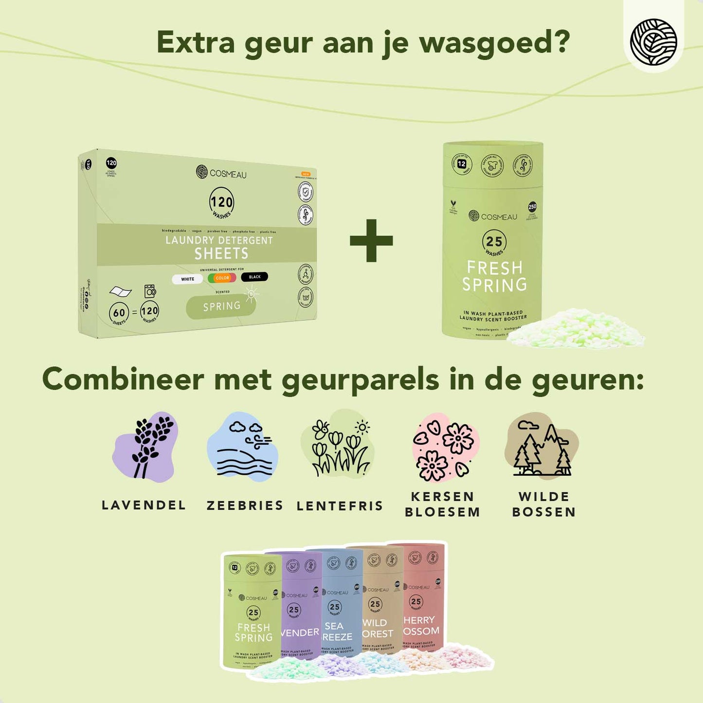 Wasstrips + Gratis Bewaardoos Zeebries