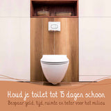 Toilet cleaner strips
