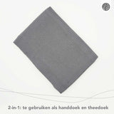 Handdoek and Theedoek 2-in-1