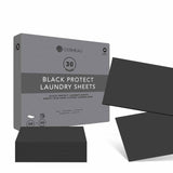 Colour Booster Black ONLY FOR PURE BLACK LAUNDRY (No Detergent): Black Dark Wash Color Protect Sheets