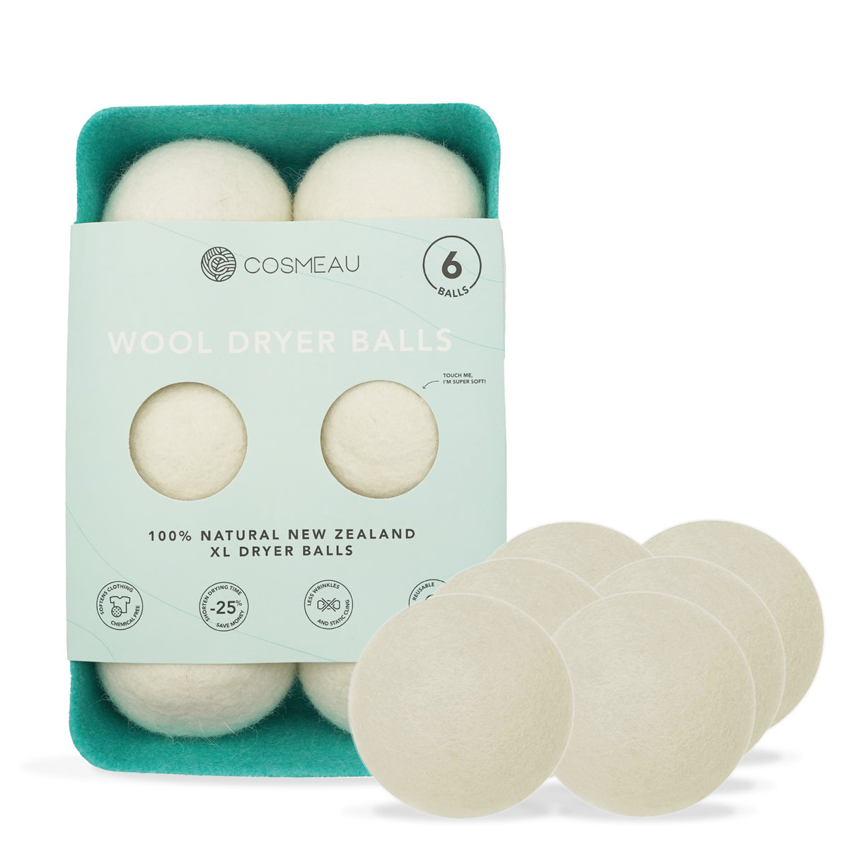 Drogerballen 6 pcs with Storage box