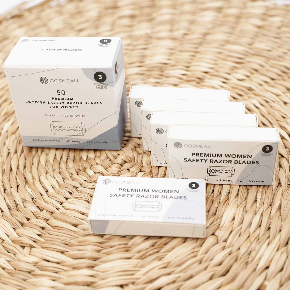 Safety Razor Klingen für Frauen Alle Körperteile Schärfe 3