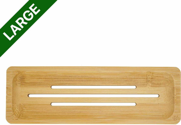 Bamboozy Shampoo Bar Zeepbak L voor 3 Shampoo Bars - Conditioner Bar Body Bar Shampoobar - Bamboe Bakje Zeephouder