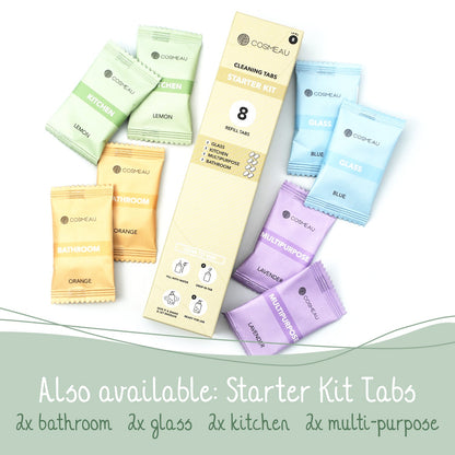 Cosmeau Glass Cleaning Tabs Refill 6 Pieces