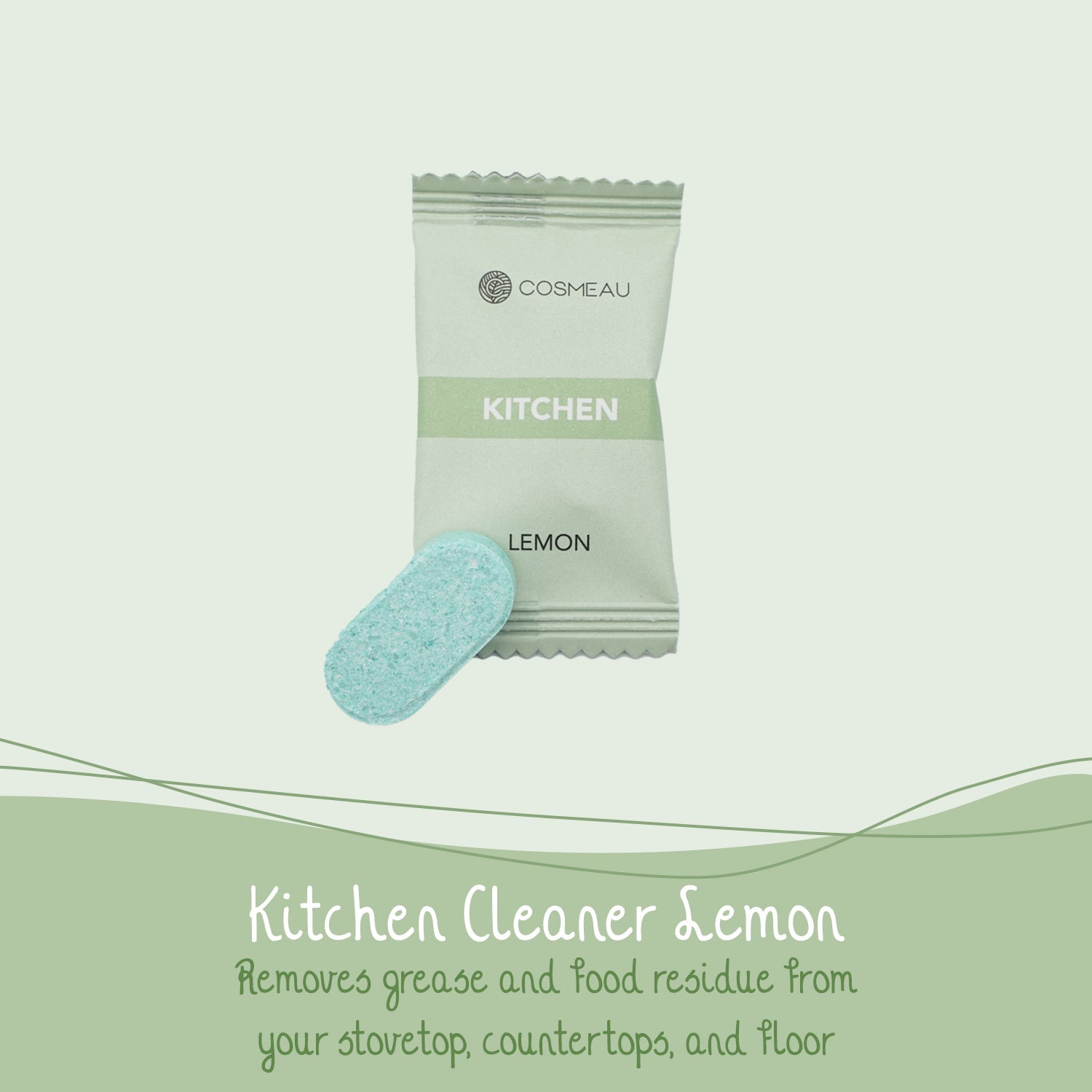 Cosmeau Kitchen Cleaning Tabs Refill 6 Pieces
