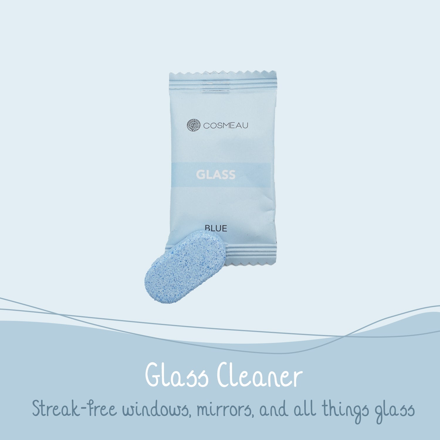 Cosmeau Glass Cleaning Tabs Refill 6 Pieces