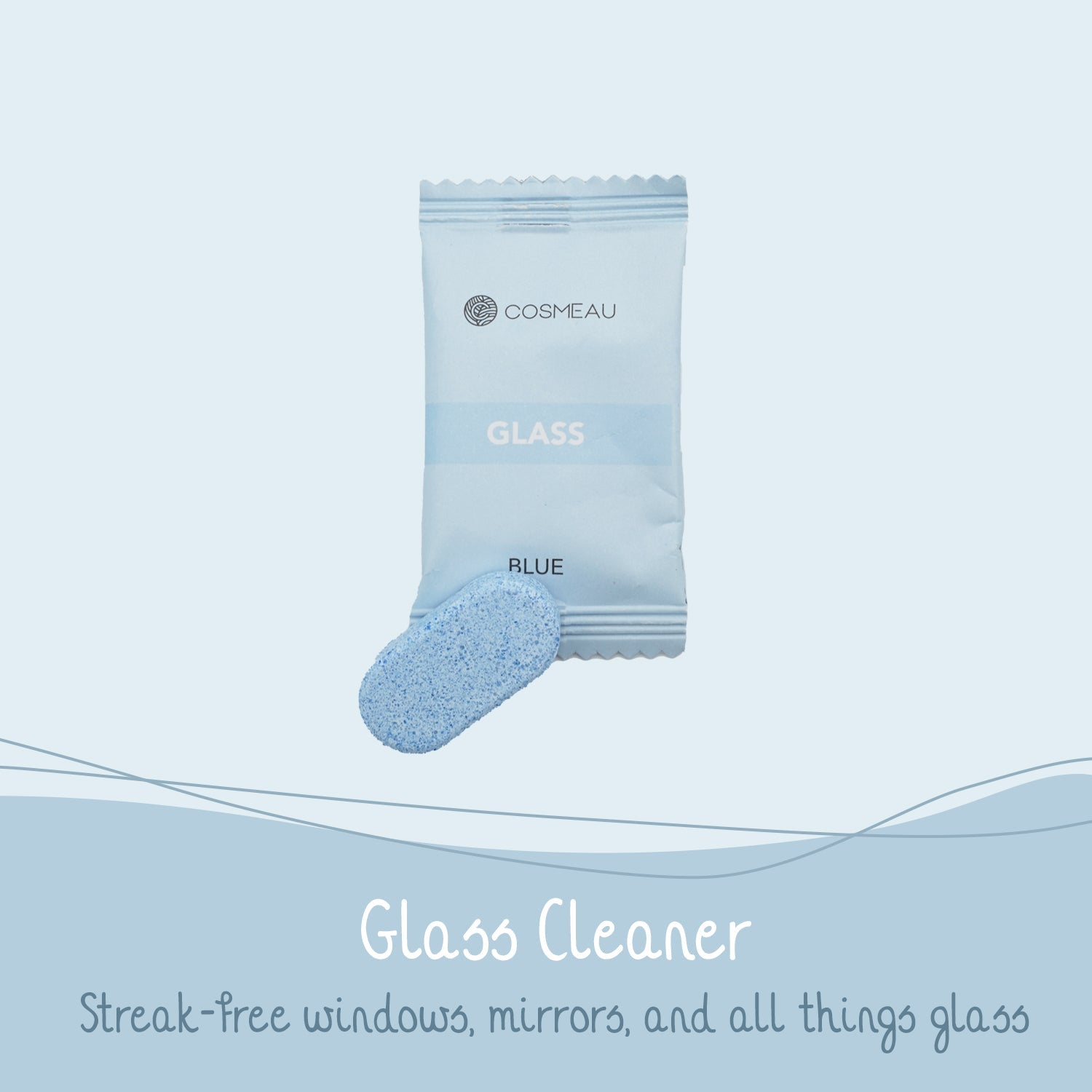 Cosmeau Cleaning Tabs Mix 8 Pieces Kitchen Bathroom Multipurpose Glass