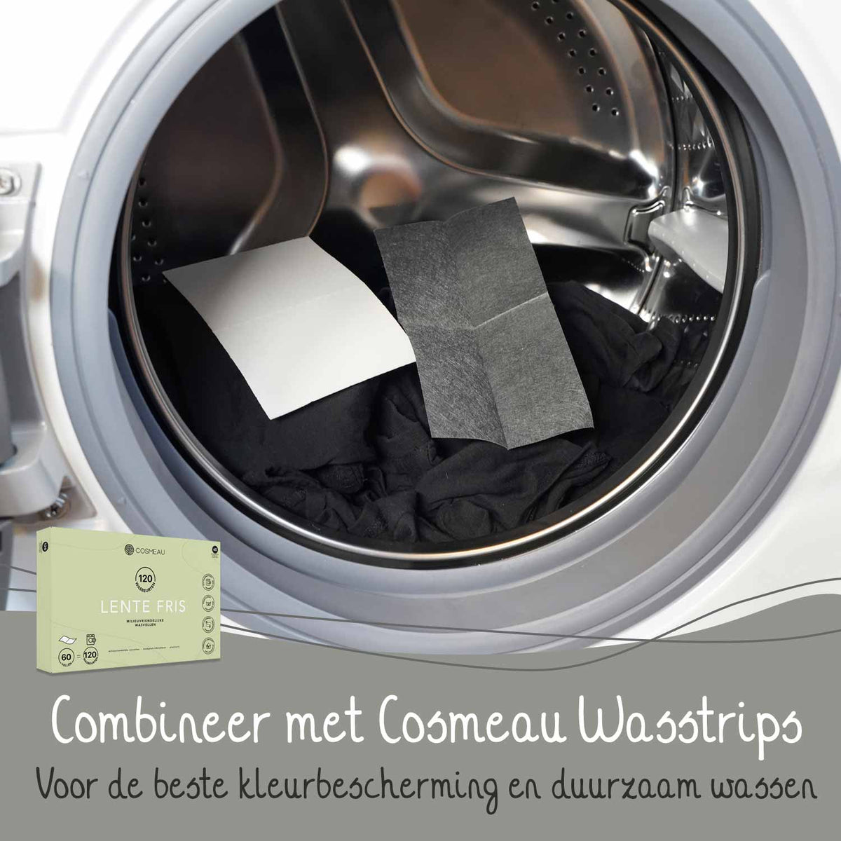 Colour Booster Black ONLY FOR PURE BLACK LAUNDRY (No Detergent): Black Dark Wash Color Protect Sheets