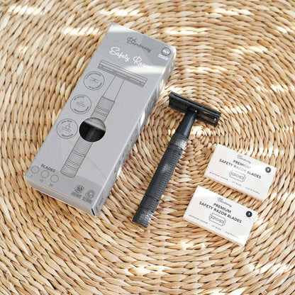 Safety Razor Black Aluminium