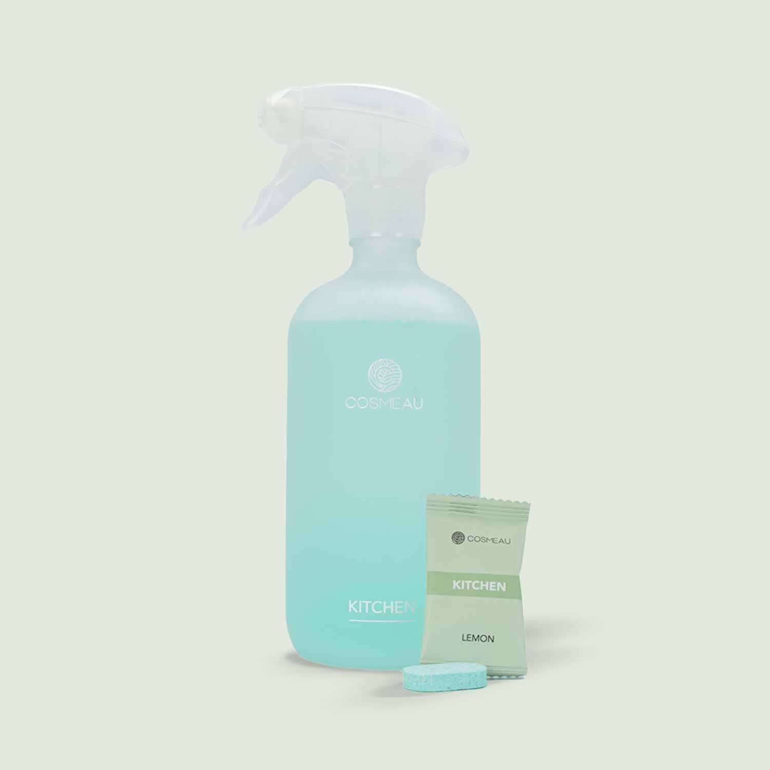 Cosmeau Cleaning Tabs Mix 8 Pieces Kitchen Bathroom Multipurpose Glass