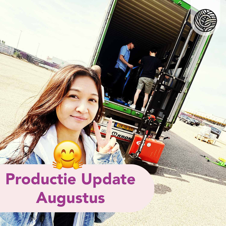 Aankomst en lossen van apparatuur voor de geurparelproductie