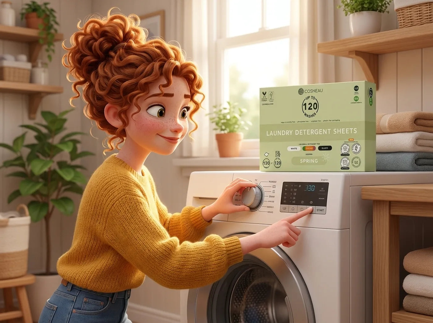 Wasprogramma starten met Cosmeau wasstrips
